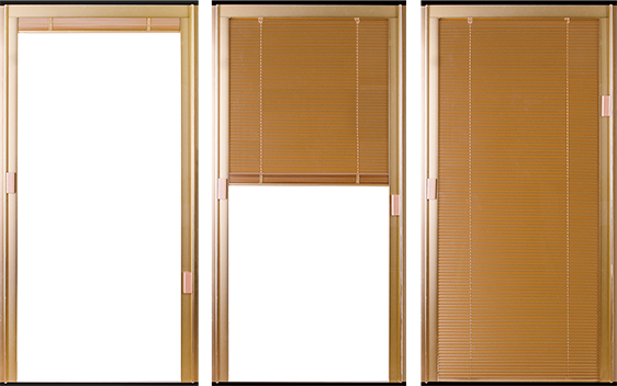 Type A: Bilateral double-handle hollow shutter glass（The fixed and side-hung window）
